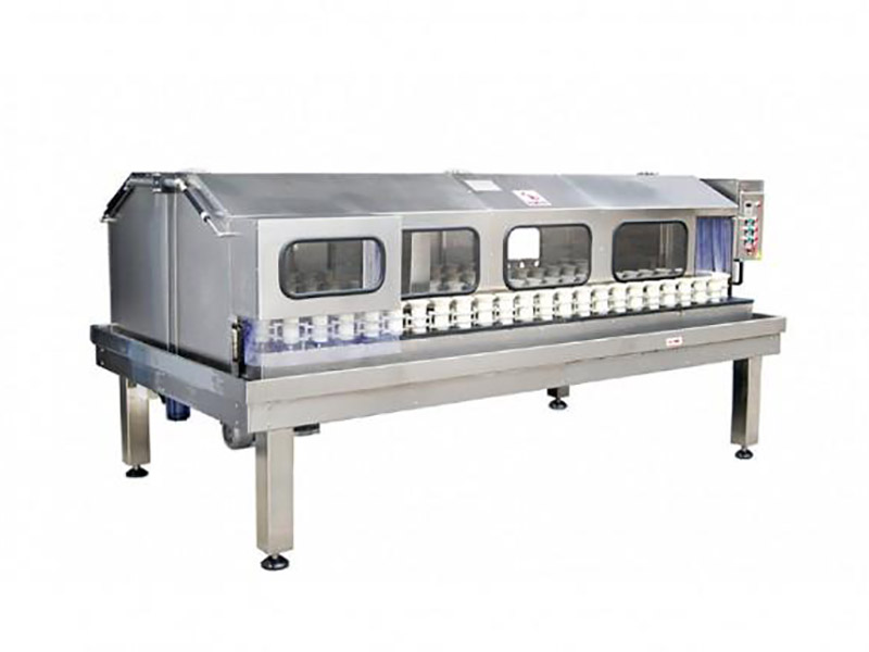 六輪回轉式沖控洗瓶機